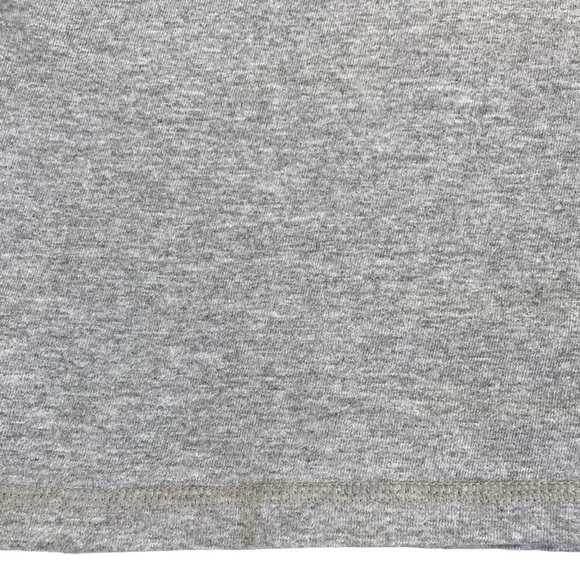 Vintage Y2K Reebok Gray Baby Tee Cropped Tshirt Boxy Fit Made In USA Size XL - Picture 12 of 14